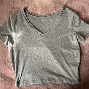 Grey crop top!